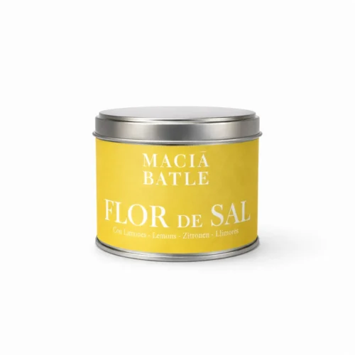 Flor de Sal aus Mallorca mit Zitrone