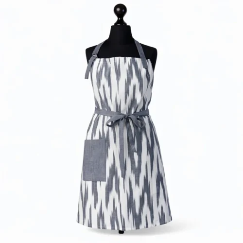 Teixits Vicens Küchenschürze Grau