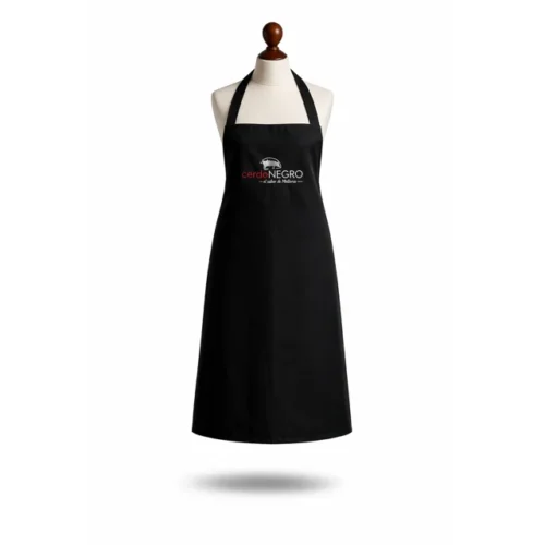 cerdoNEGRO Küchenschürze schwarz
